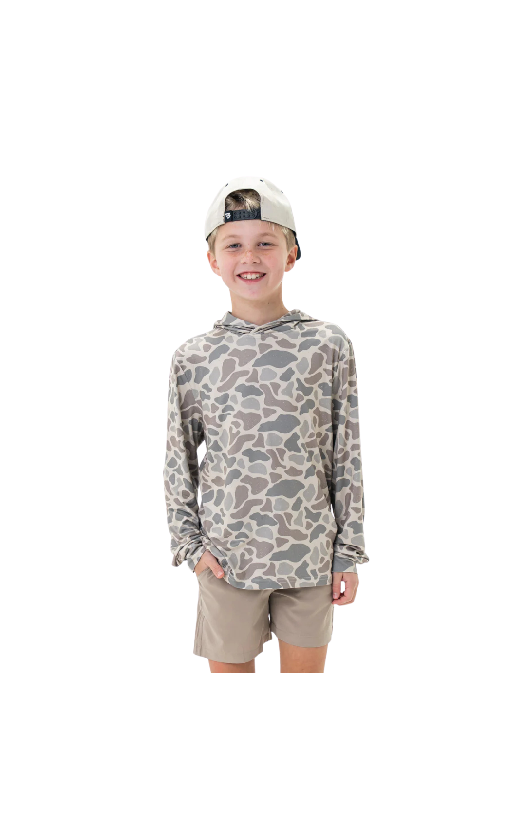Youth Performance Hoodie - Classic Deer Camo