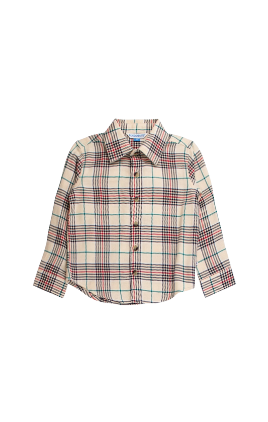 Tannen Plaid Long Sleeve Button Down