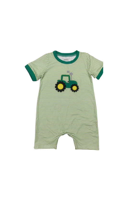 Applique Farm Youth Romper