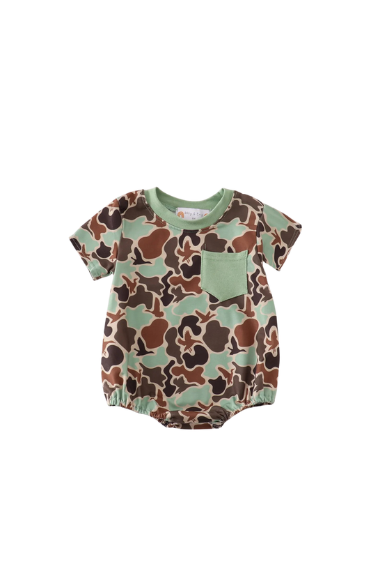 Creed Camo Bubble Onesie