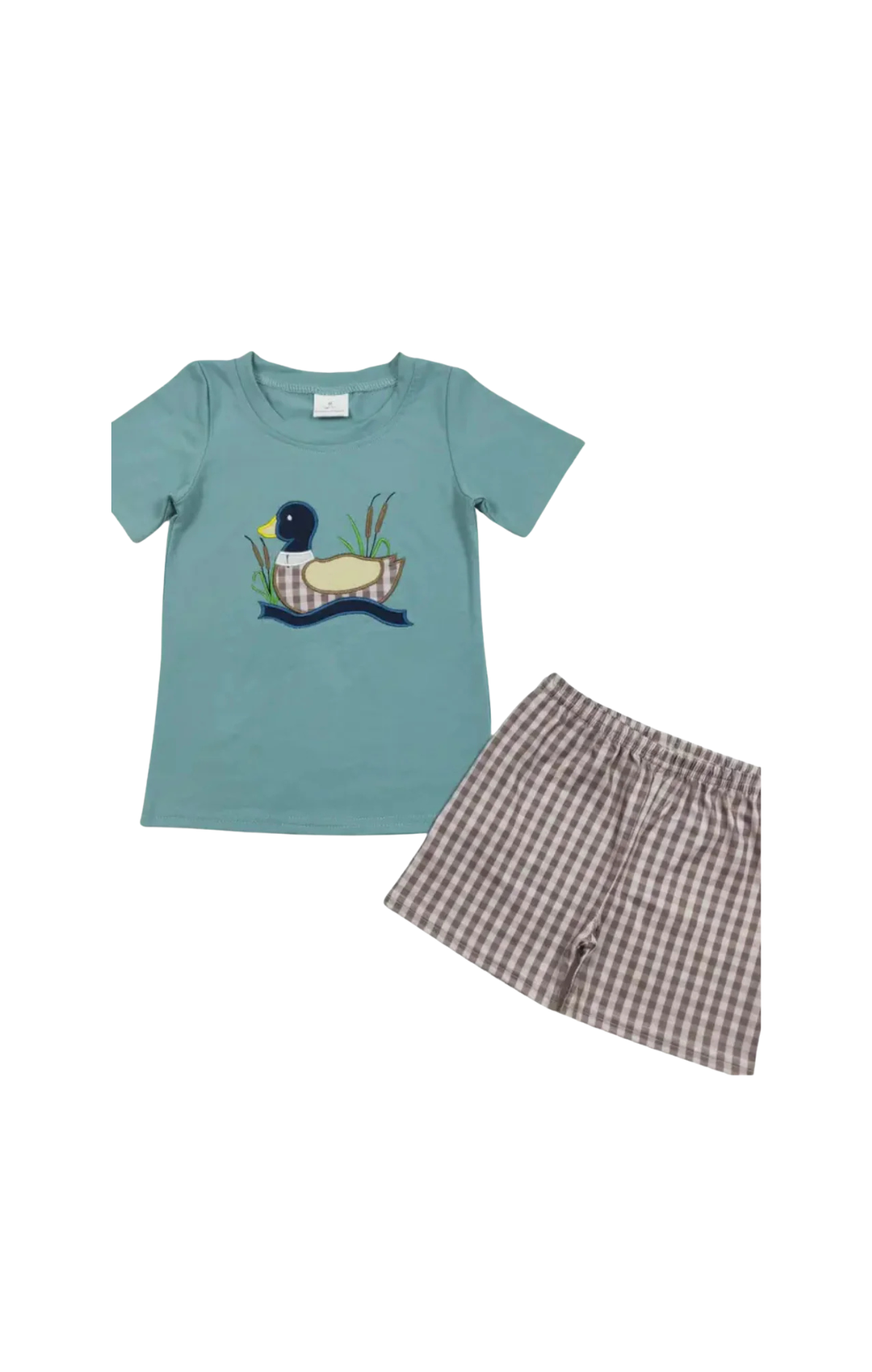 Kolter Duck Applique Shorts Set