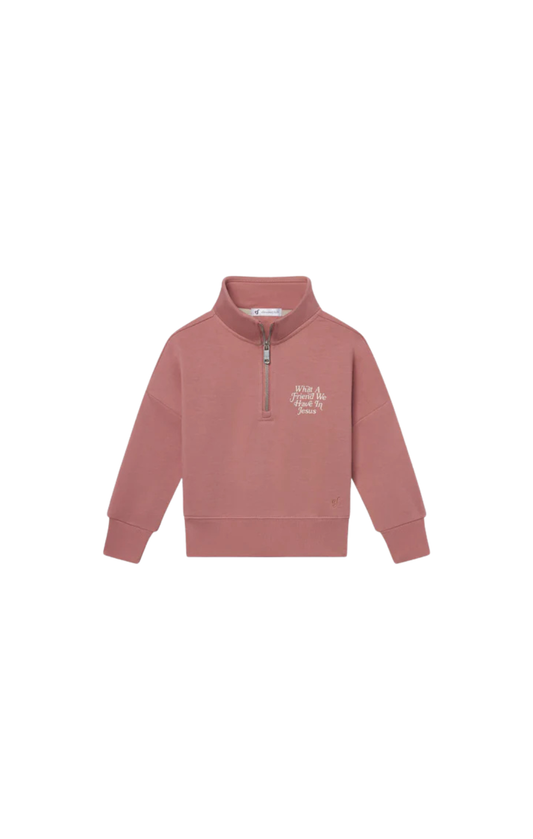 What A Friend in Jesus Kids Half-Zip