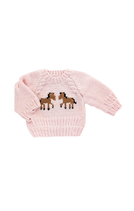 Pony Sweater Blush