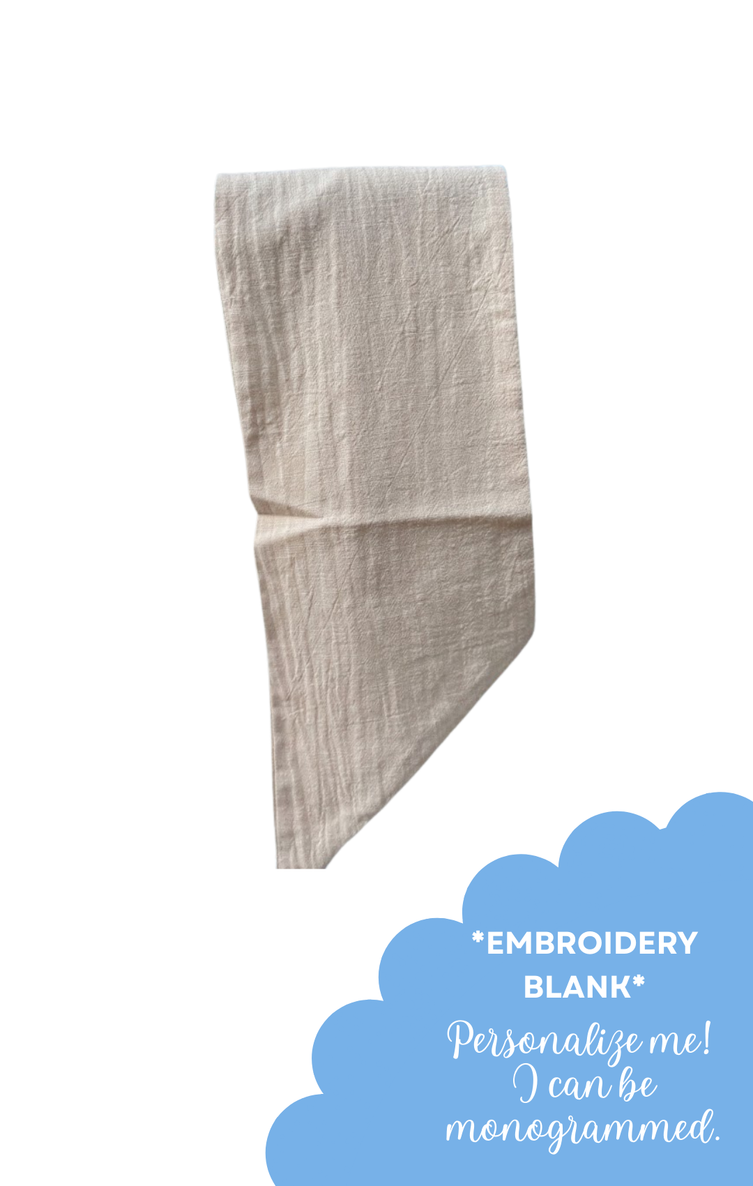 Natural Linen Sash