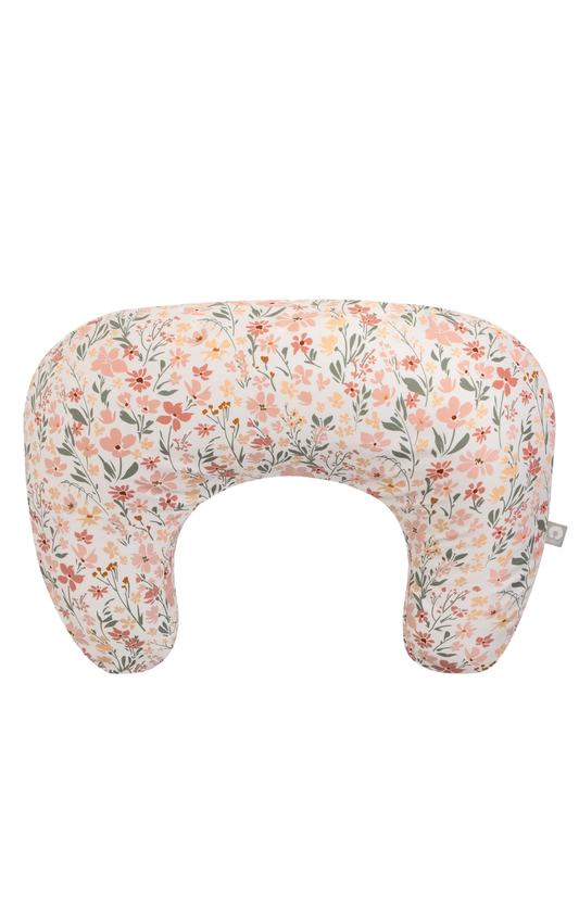Nursing Pillow - Pink Field Flowers