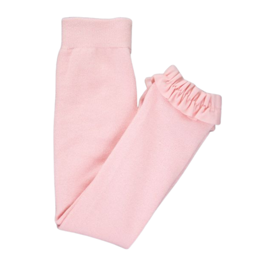 Girls Footless Ruffle Tights