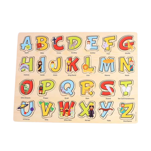 Wood Puzzle - Bible ABC's