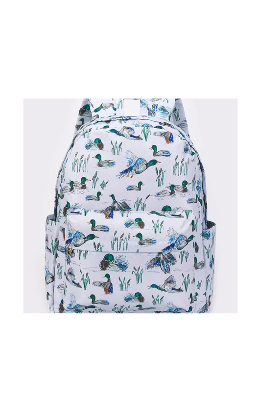 Kids Backpack with Duck Print