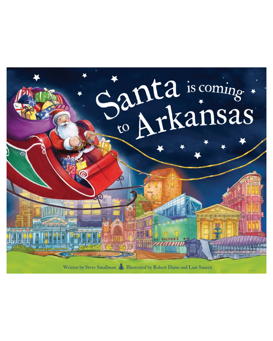 Santa Is Coming To Arkansas Book