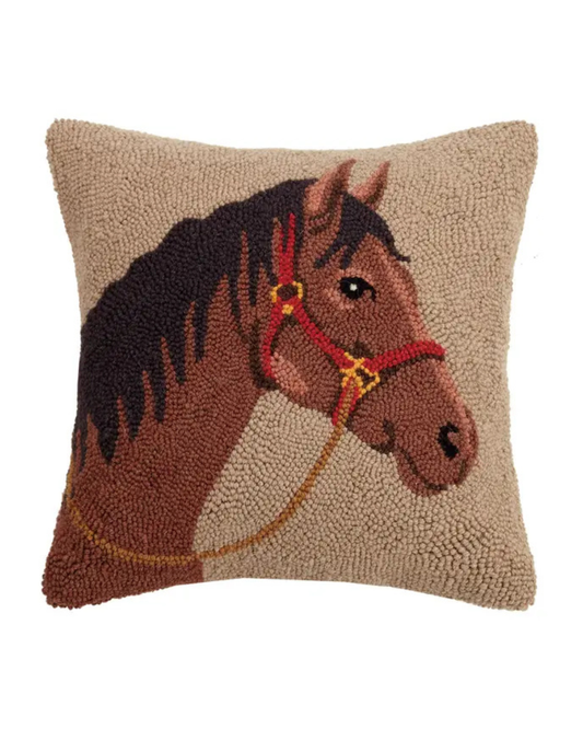 Horse Hook Pillow