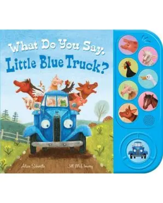 What do you say, Little Blue Truck?