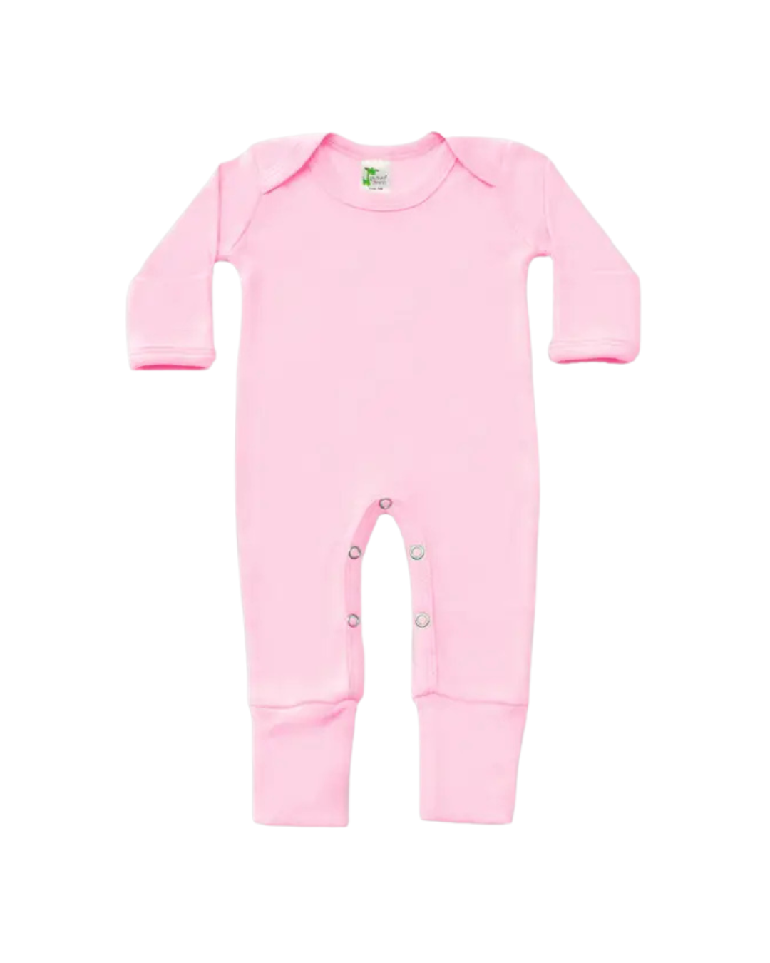 Baby Blank Jumpsuit Mittens & Footies