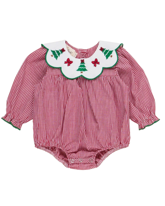 Festive Bow & Tree Cotton Bubble