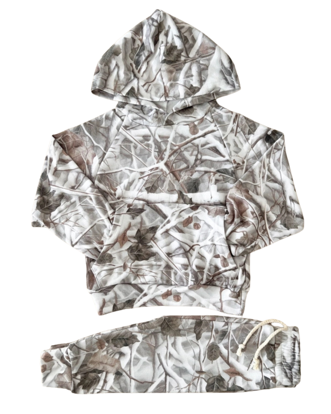 Camo Hoodie Jogger Set