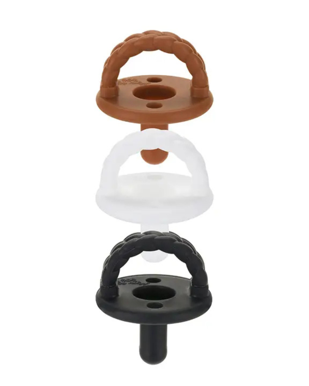 Sweetie Soother Set of Three Coffee and Cream