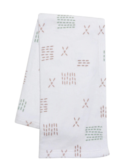 Farmyard Friends Fleece Baby Blanket