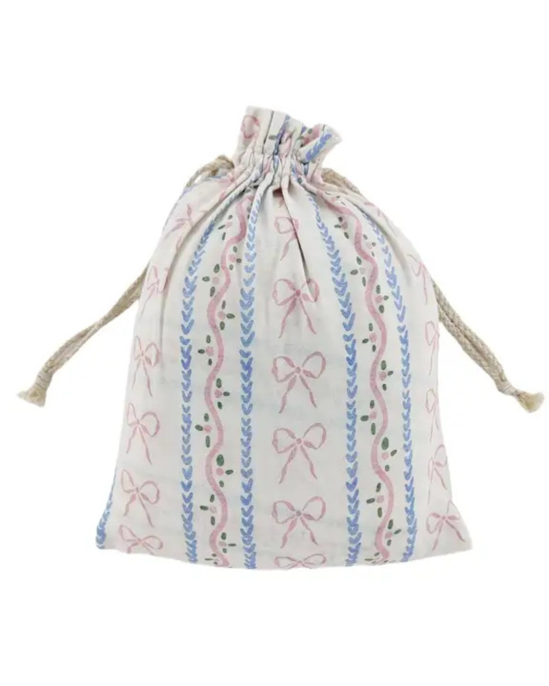 Dainty Bow Bamboo Crib Sheet