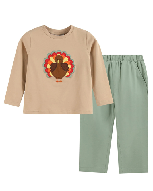 Turkey Shirt & Pants Set