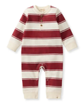 Load image into Gallery viewer, Stripe Baby Jumpsuit
