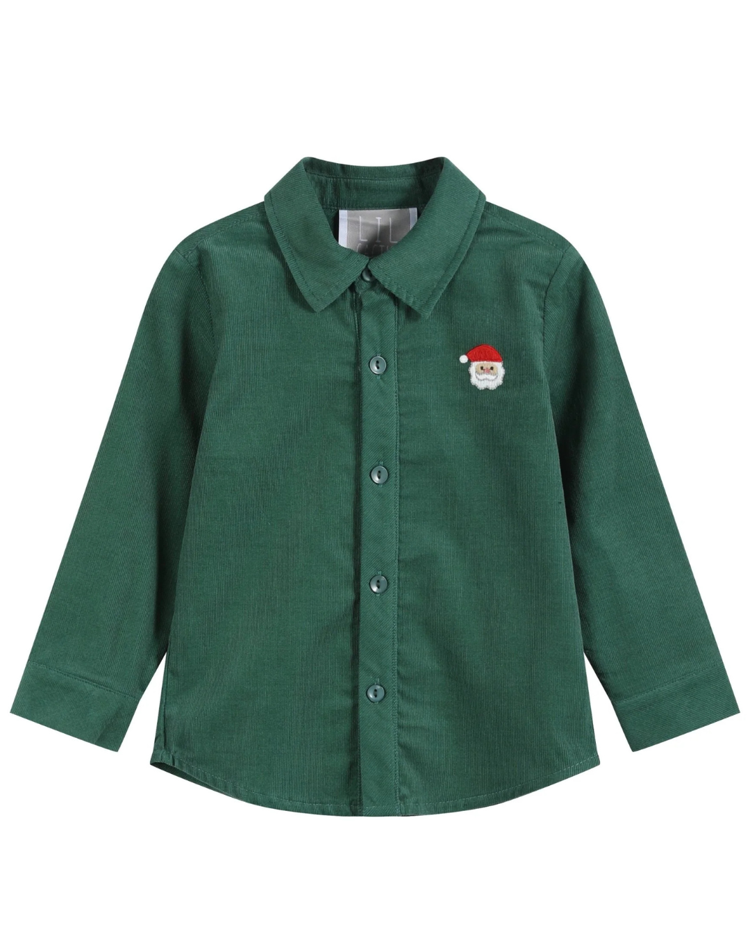Corduroy Santa Dress Shirt