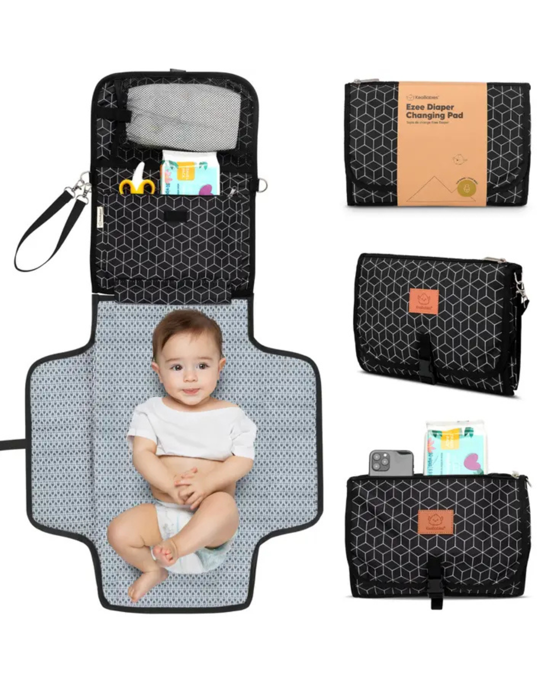 Ezee Portable Diaper Changing Pad