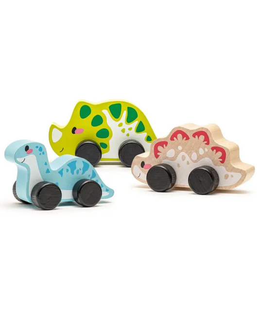 Wooden Dino Toy Set