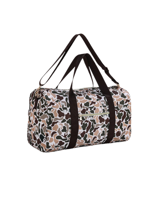 Deer Camo Duffle Bag