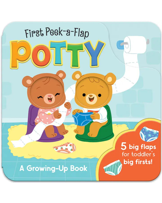 Potty First Peek-A-Flap