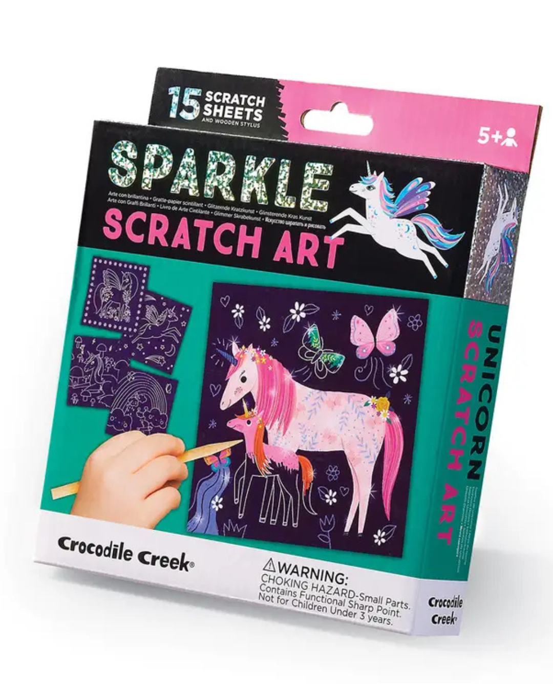 Unicorn Sparkle Scratch Art