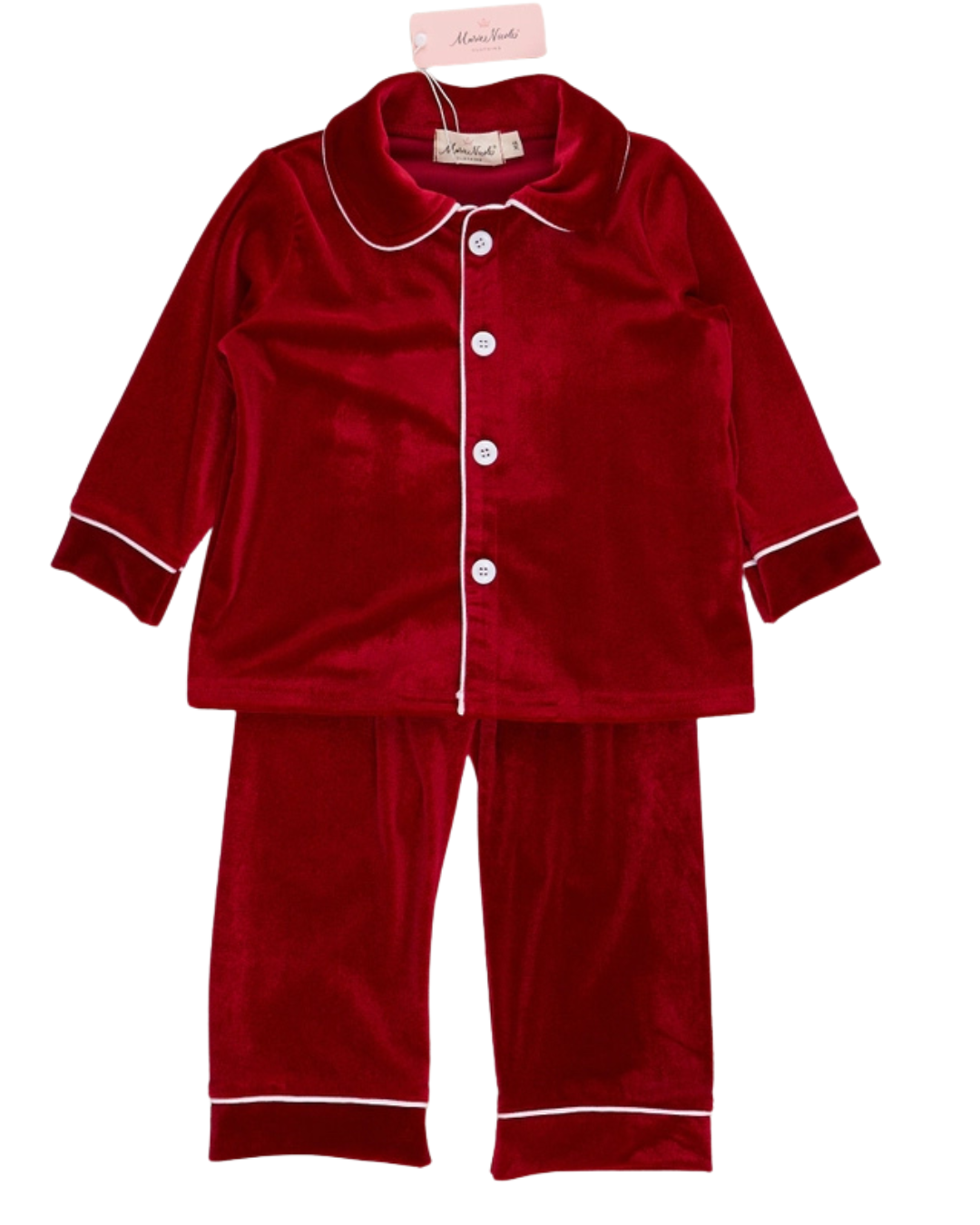 Ruby Velvet Pajamas