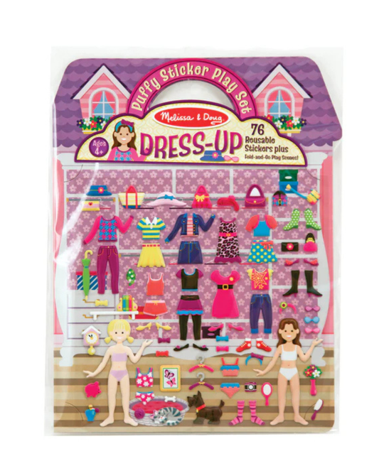 Puffy Sticker Play Set- Dress-Up
