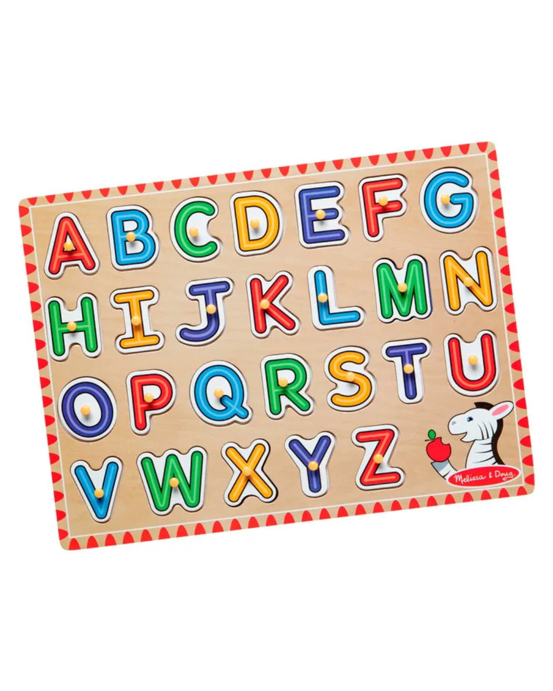 See-Inside Alphabet Peg Puzzle