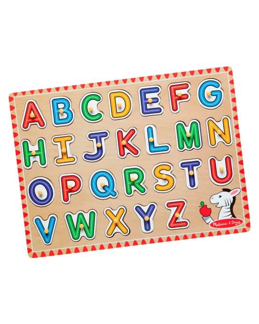 See-Inside Alphabet Peg Puzzle