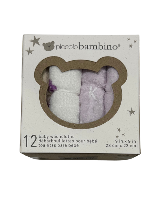 Bear Cotton Washcloth 12 pc