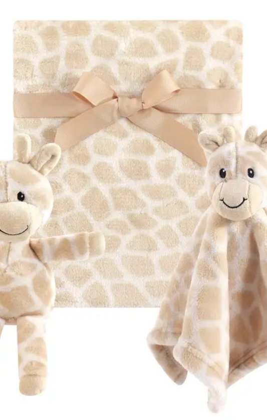 Hudson Baby Blanket And Toy Set