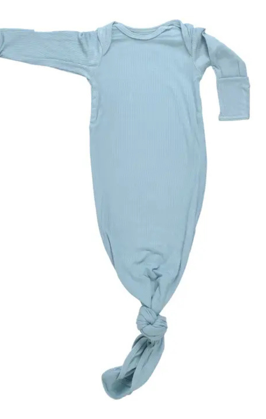 Blue Bird Knotted Gown