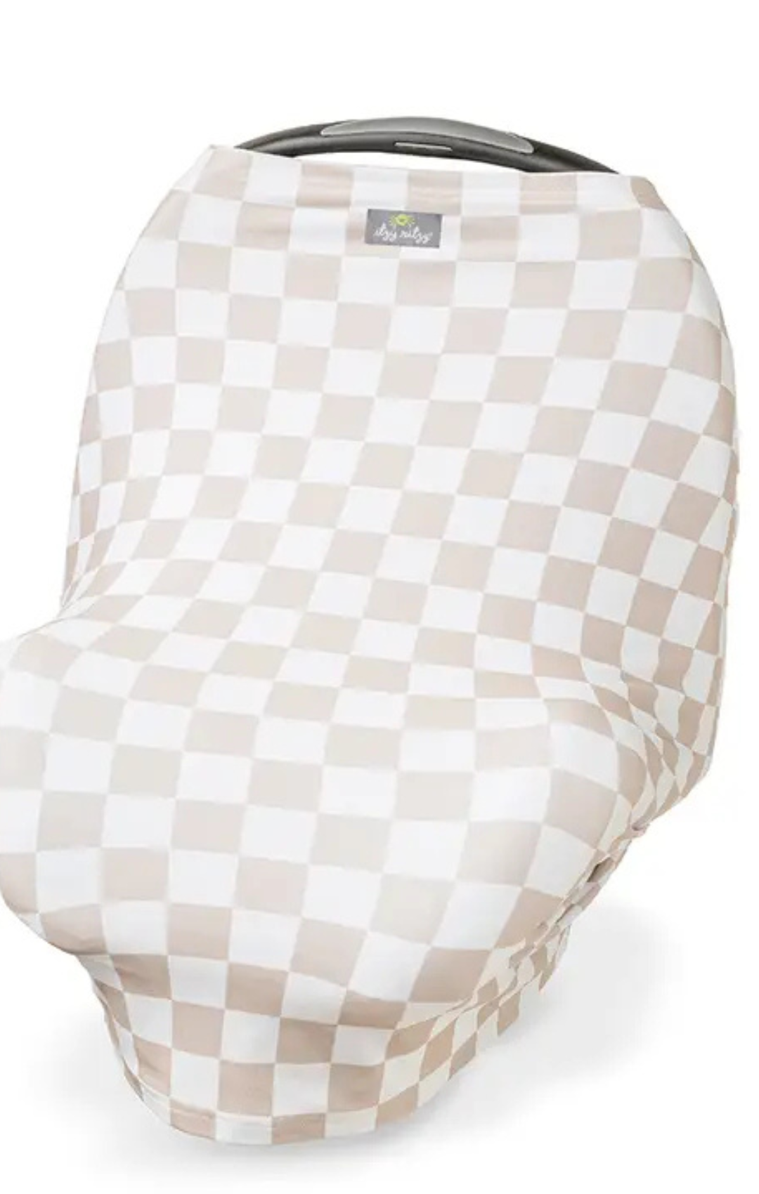 Taupe Checkerboard Mom Boss Multi-Use Cover