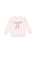 Load image into Gallery viewer, Coquette Bow Patch Sweatshirt
