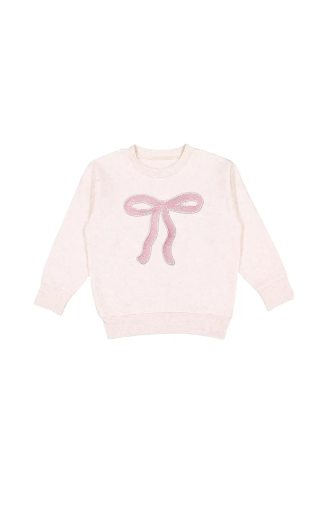 Coquette Bow Patch Sweatshirt