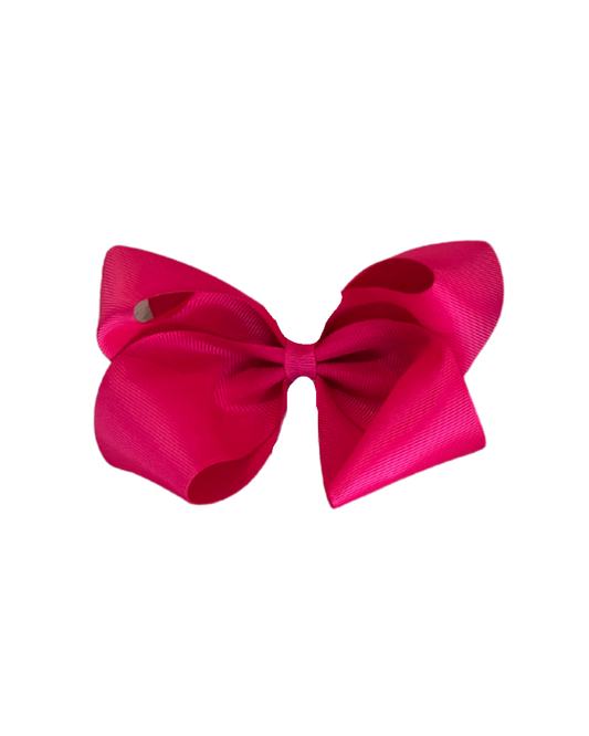 5" Solid Color Bow