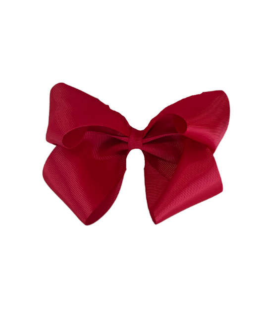 5" Solid Color Bow