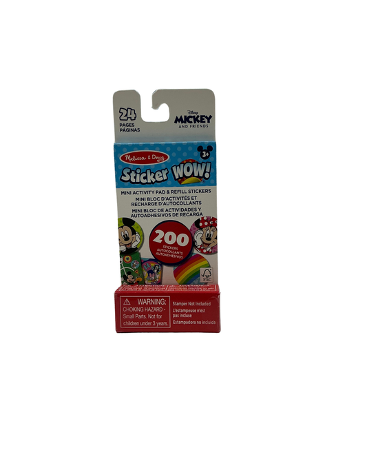 Sticker WOW! Mini Activity Refill Stickers -Disney By Melissa & Doug