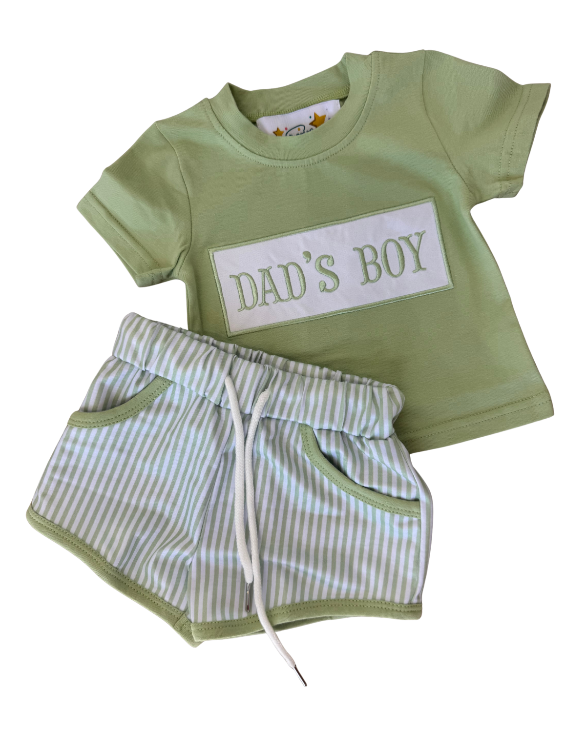Dad's Boy Short Set