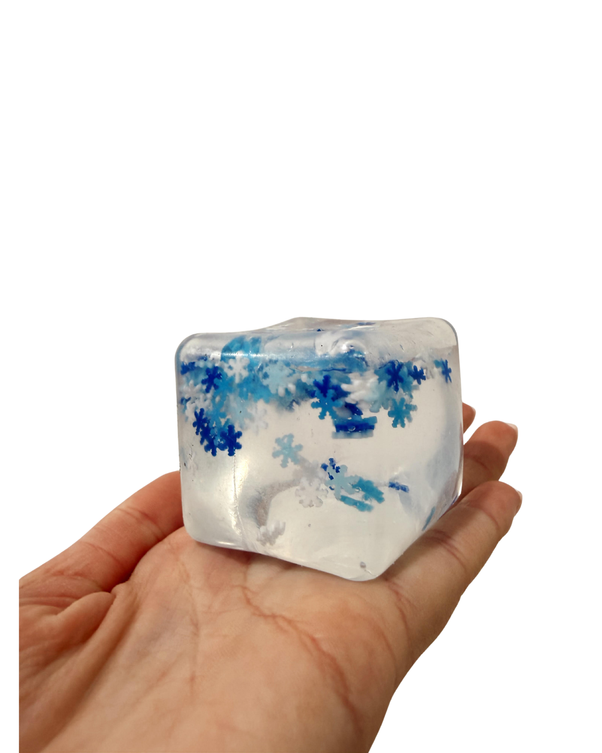 Snow Flake Squishy Cube