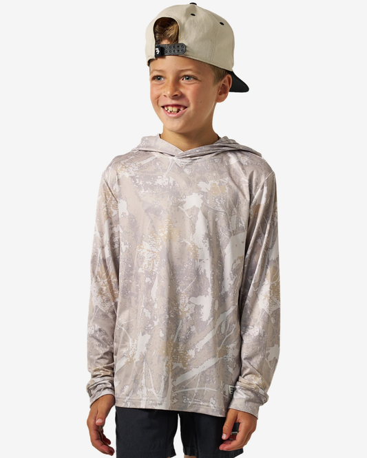 Youth Performance Hoodie- Drifter Camo