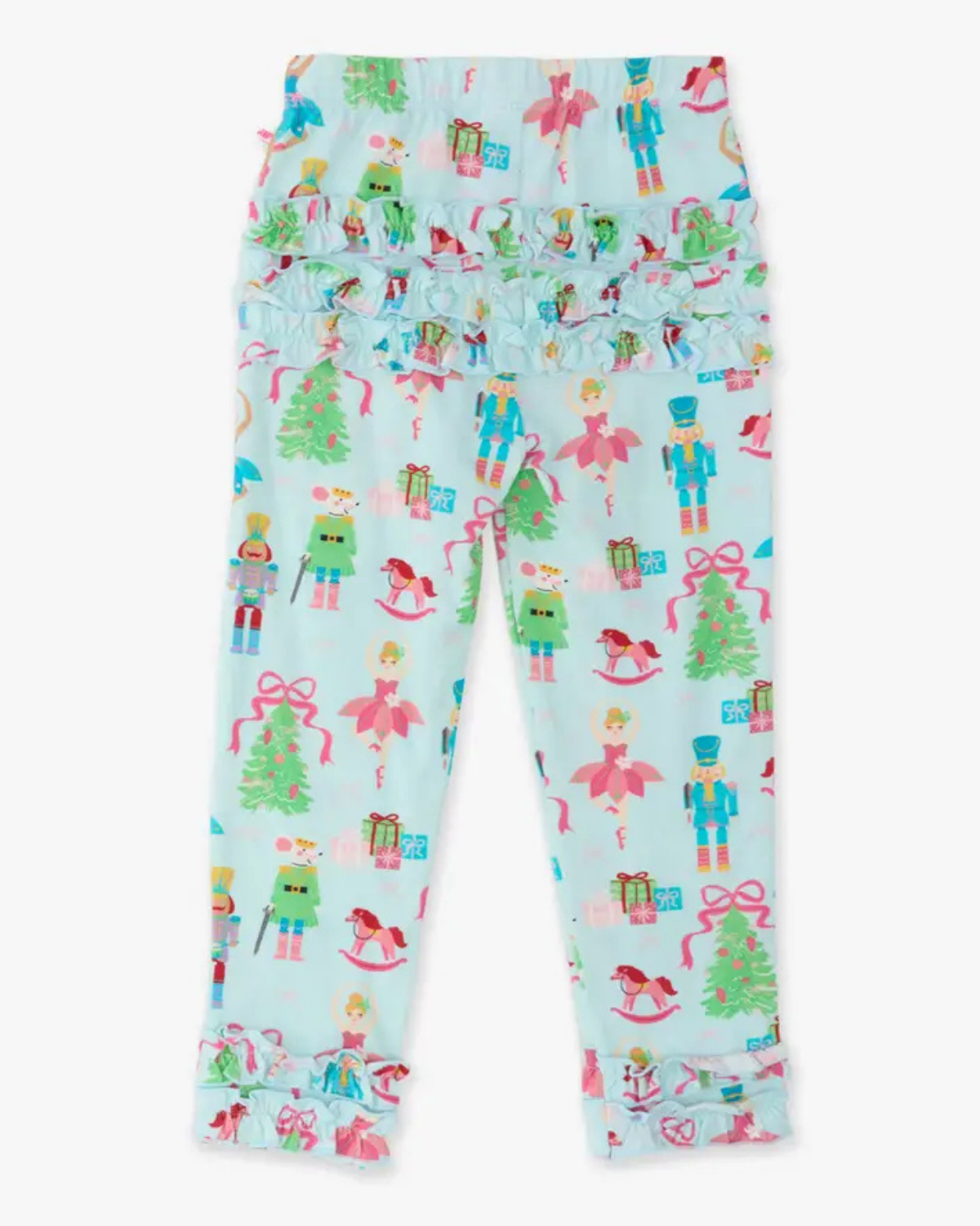 Nutcracker Wishes Ruffle Leggings