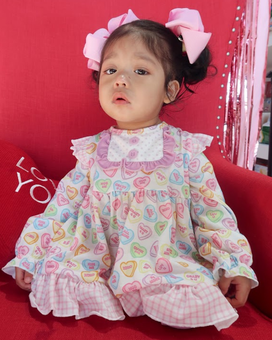 Sweetheart Candy Ruffle Bubble