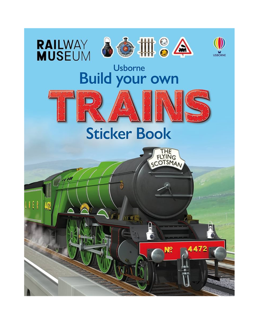 Build Your Own Trains Sticker Book