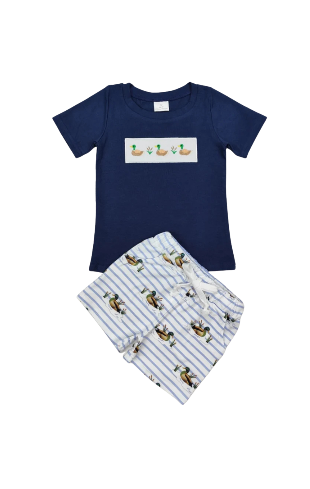 Youth Duck Top & Duck Short Set