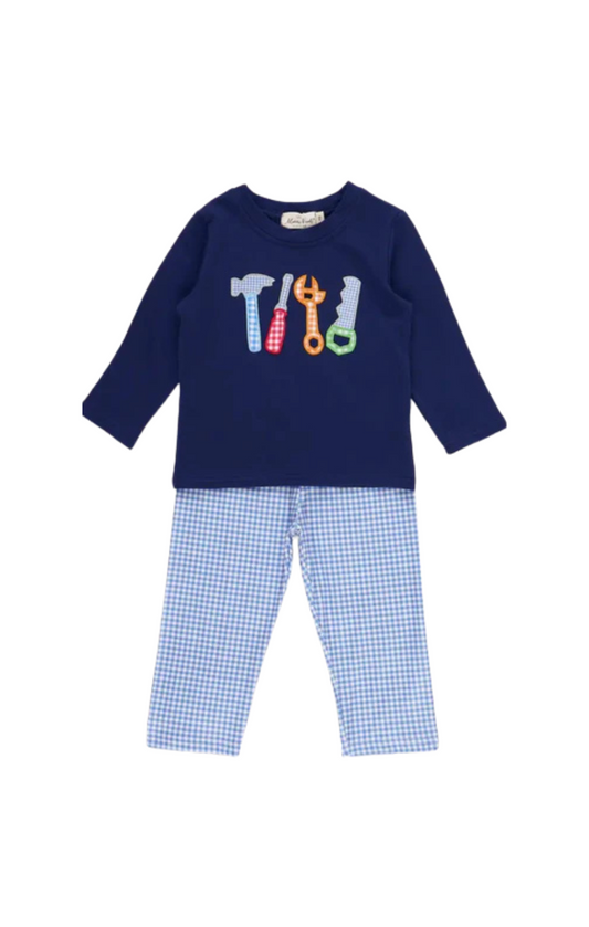 Handy Helper Embroidered Tool Outfit